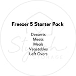 Freezer Labels - 5 Starter Pack