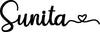 Personalisation Labels - Heart Style