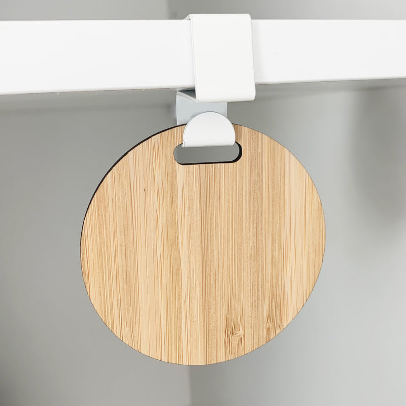 Shelf Hook & Tag (without label)