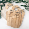 Wardrobe Divider 5 Set (with labels)