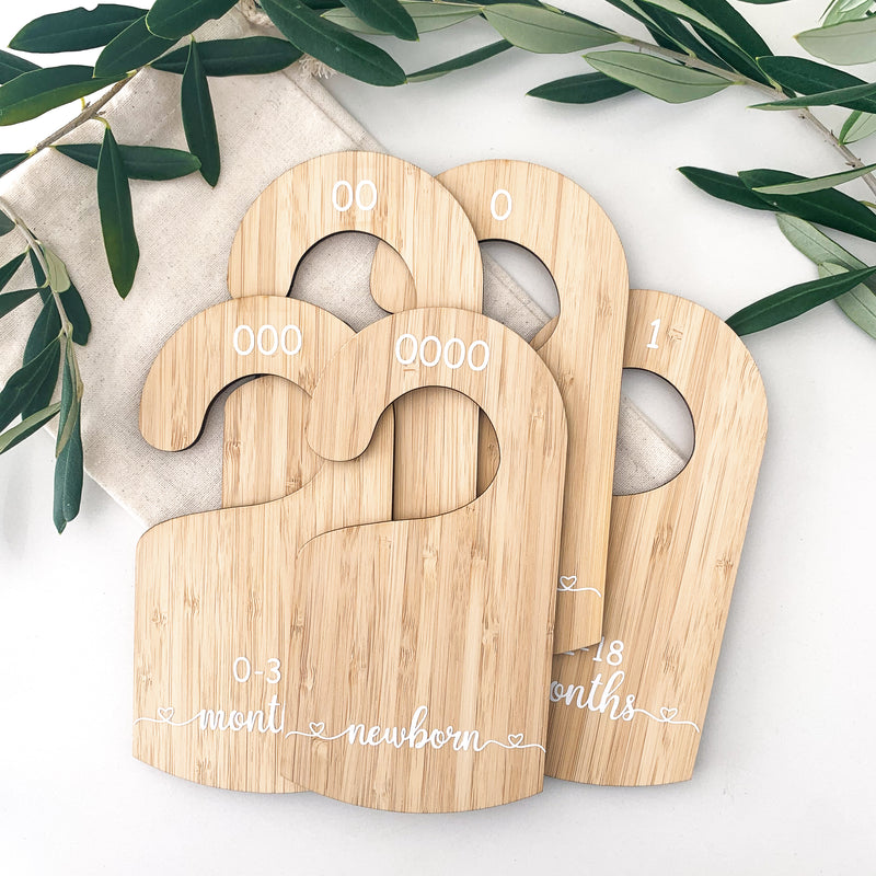 Wardrobe Divider 5 Set - Baby Labels