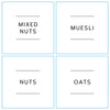 Stylish Minimalist Pantry Label Set