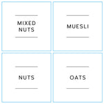 Stylish Minimalist Pantry Label Set