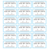 Stylish Minimalist Spice Label Set