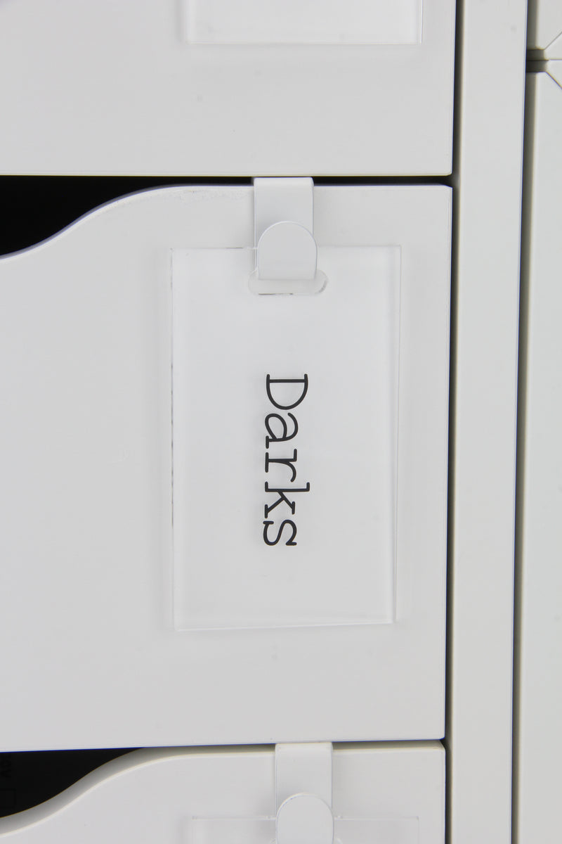 Drawer Hook & Tag (with label) – Stylish Storage