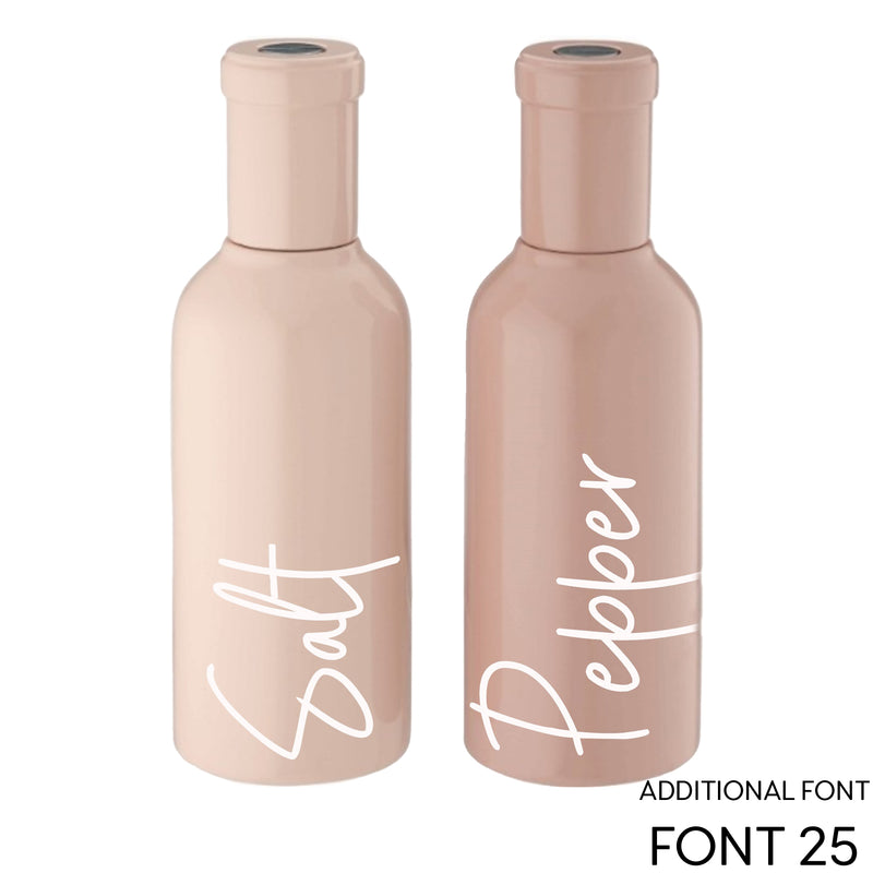 Salt & Pepper Labels